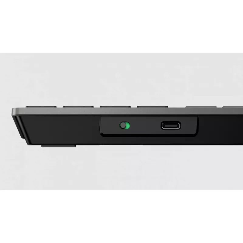 HP 720 Multi-Device Rechargeable Wireless Keyboard Full-size USB Bluetooth