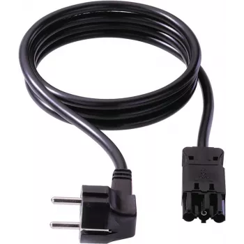 BACHMANN Device Power Lead Grounded Plug/Device Coupler GST18-3, black, 7 m (375.1292)