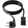 BACHMANN Device Power Lead Grounded Plug/Device Coupler GST18-3, black, 7 m (375.1292)