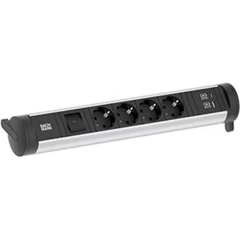 BACHMANN CYCLE Base 4xCEE7/3 1x switch 1xUSB A/C 22W 0,2m GST18