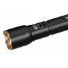 Flashlight Duracell DF4000R black — handheld rechargeable torch, compact design