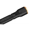 Flashlight Duracell DF4000R black — handheld rechargeable torch, compact design