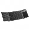 Inateck KB06101_STEEL GRAY keyboard Home RF Wireless + Bluetooth QWERTZ English Black