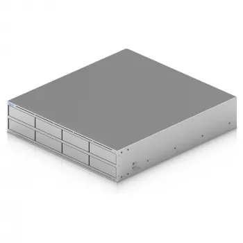 Ubiquiti UniFi UNAS Pro 8 Network Storage, 2HE, rackmount, 10 Gbps, 8x HDD / 2x M.2 Slots UniFi Integrations (UNAS-PRO-8)