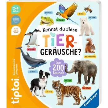 tiptoi Kennst du diese Animal Sounds?, Learning Book