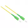Alcasa LW-S915LASA InfiniBand fibre optic cable 15 m LC SC Yellow