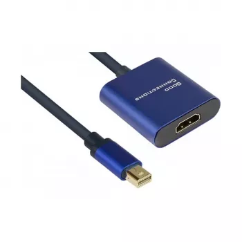 Video cable adapter Alcasa MDP-HDMI2 0.2 m Mini DisplayPort HDMI Black Blue