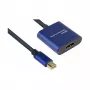 Video cable adapter Alcasa MDP-HDMI2 0.2 m Mini DisplayPort HDMI Black Blue
