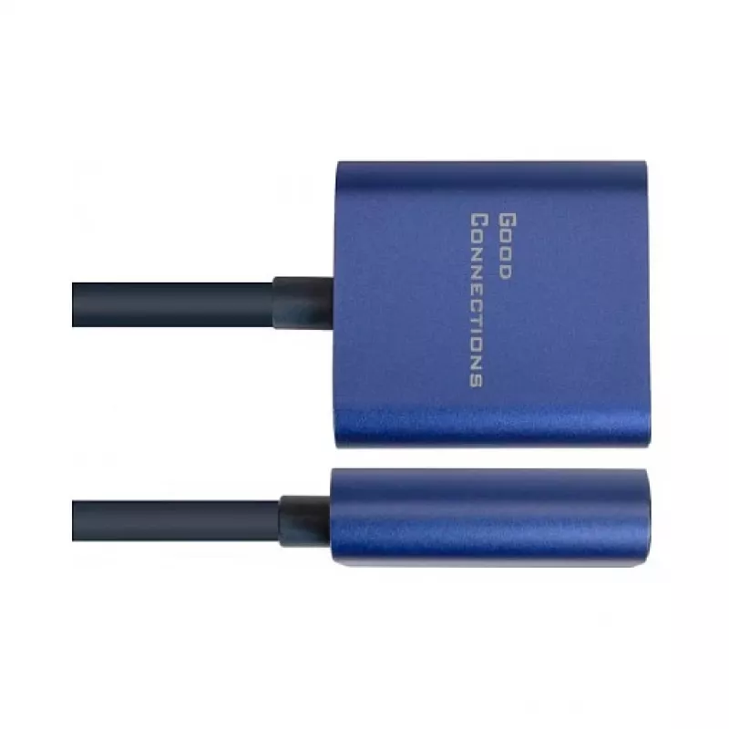 Video cable adapter Alcasa MDP-HDMI2 0.2 m Mini DisplayPort HDMI Black Blue