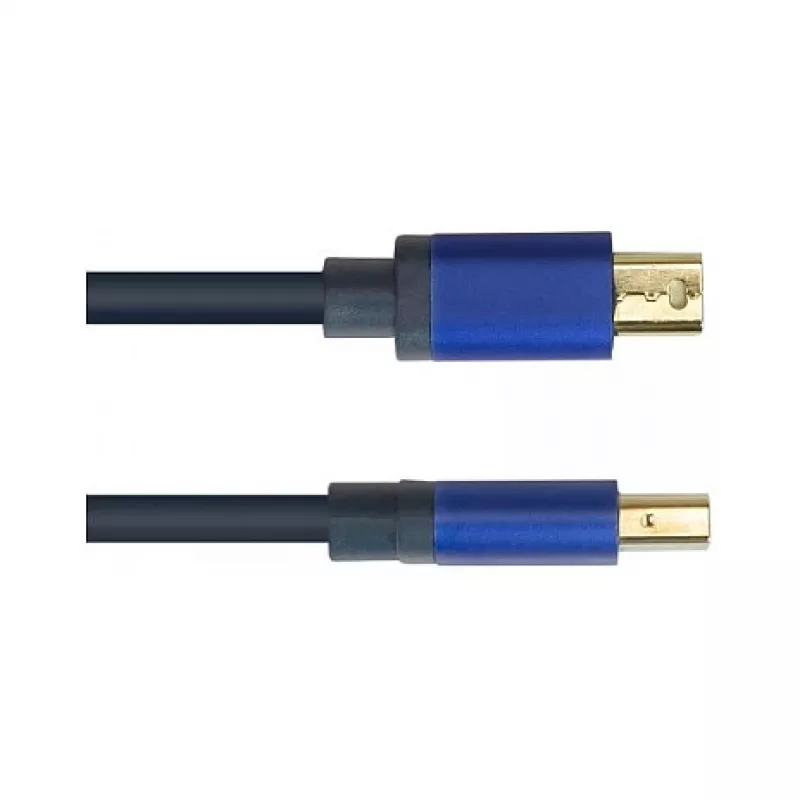 Video cable adapter Alcasa MDP-HDMI2 0.2 m Mini DisplayPort HDMI Black Blue