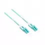 Patch Cable LWL Duplex OM3 (Multimode, 50/125) LC/LC, UNIBOOT, LSZH, reversible polarity, Entriegelungslasche, 2m, Good Connections® (LW-U802LC3)