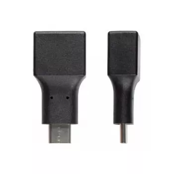 Cable gender changer USB C USB A Alcasa USB-AD201 Black