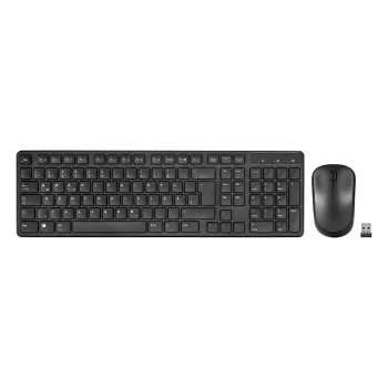 Wireless deskset Speedlink SIGNIUM SL-640303-BK Black — DE layout, cordless keyboard and mouse