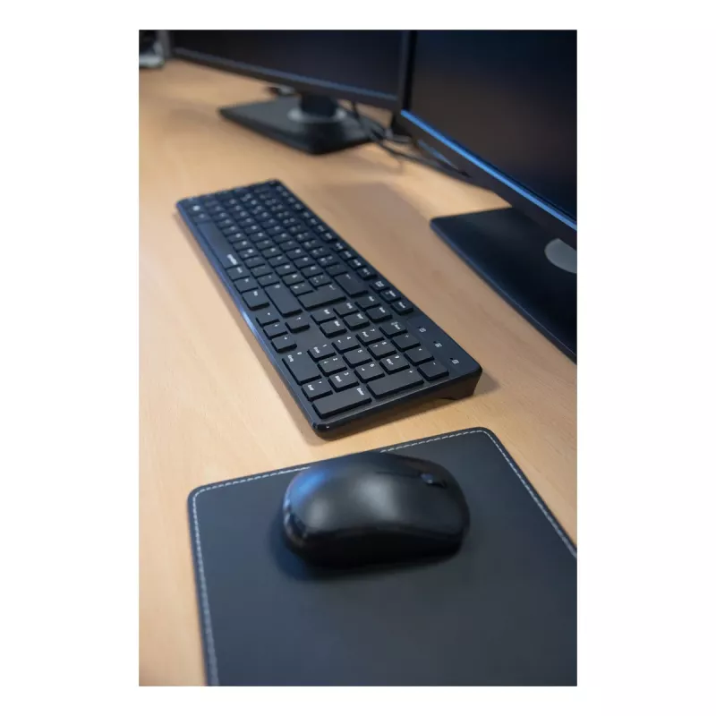 Wireless deskset Speedlink SIGNIUM SL-640303-BK Black — DE layout, cordless keyboard and mouse