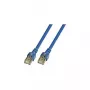 EFB-Elektronik RJ45 Patch Cable Cat.5e SF/UTP PVC CCA Blue 1m Manufacturer: EFB Elektronik (K5459.1)
