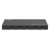Video switch MicroConnect MC-HDMISWITCH0401-4K 4K 60Hz Metal Black
