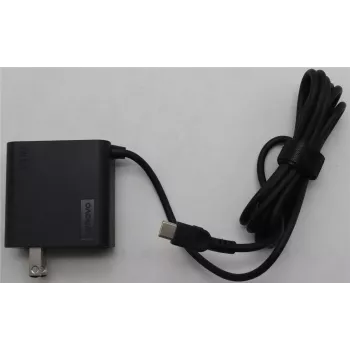 AC adapter Lenovo 65W 5A11J75646 — 65 W power supply for compatible Lenovo laptops