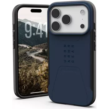 UAG Urban Armor Gear Civilian MagSafe Case | Apple iPhone 17 Pro | mallard (Blue) | 114545115555 (114545115555)