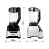 Tabletop blender GASTROBACK Mix & Soup (2000 W, 2 L, Tritan bowl, Titanium blades, Touch control, Black/Stainless steel)