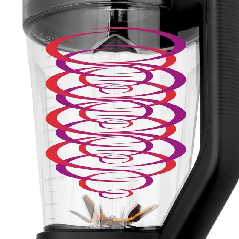 Tabletop blender GASTROBACK Mix & Soup (2000 W, 2 L, Tritan bowl, Titanium blades, Touch control, Black/Stainless steel)