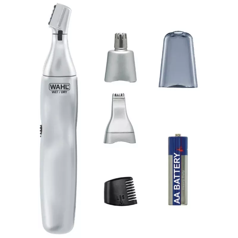 Wahl Ear, Nose & Brow 3-in-1 precision trimmer, silver