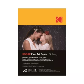 Photo paper Kodak Fine Art Paper 10 x 15 cm – glossy inkjet sheet for photos
