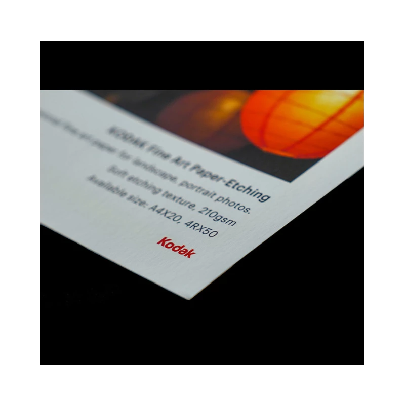 Photo paper Kodak Fine Art Paper 10 x 15 cm – glossy inkjet sheet for photos