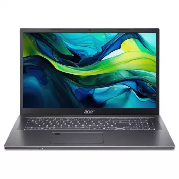 Laptop Acer Aspire 17 A17-51M-51GJ — Intel Core 5 120U, 17.3 inch FHD, 16 GB LPDDR5, 1 TB SSD, Wi‑Fi 6E, Windows 11 Home, Grey
