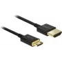 HDMI Cable DeLOCK 85118 0.25m HDMI Type A to Type C Black