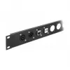 BNC female wire connector DELOCK 86788, black, 26×31.4×31 mm