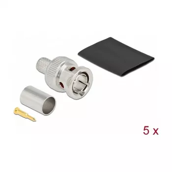 BNC plug for crimping RG6 DeLOCK 90026
