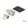BNC plug for crimping RG6 DeLOCK 90026
