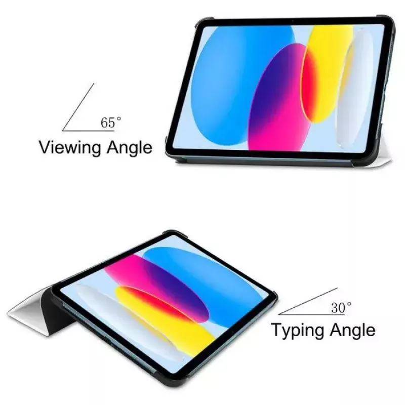 Tablet case CoreParts TABX-IP10-COVER6 — Flip case for Apple iPad (2022), 27.7 cm (10.9 inch), 2 stand modes, White