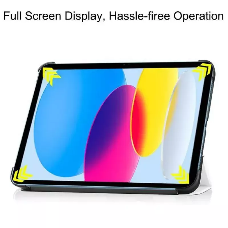 Tablet case CoreParts TABX-IP10-COVER6 — Flip case for Apple iPad (2022), 27.7 cm (10.9 inch), 2 stand modes, White