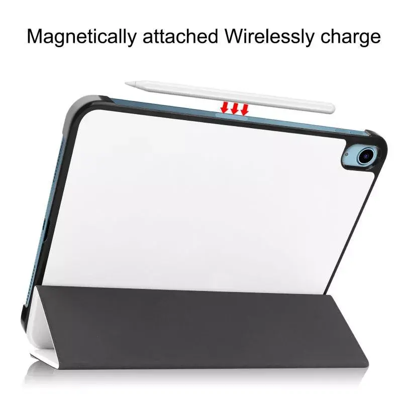 Tablet case CoreParts TABX-IP10-COVER6 — Flip case for Apple iPad (2022), 27.7 cm (10.9 inch), 2 stand modes, White