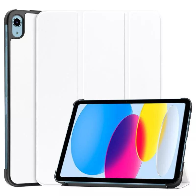 Tablet case CoreParts TABX-IP10-COVER6 — Flip case for Apple iPad (2022), 27.7 cm (10.9 inch), 2 stand modes, White