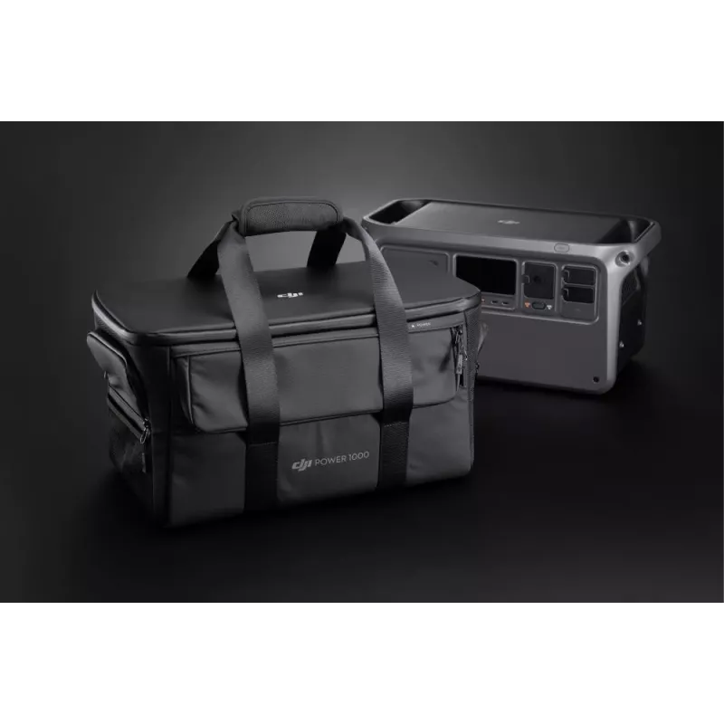 Carrying bag for DJI Power 1000 portable power station, black, 240×452×232 mm