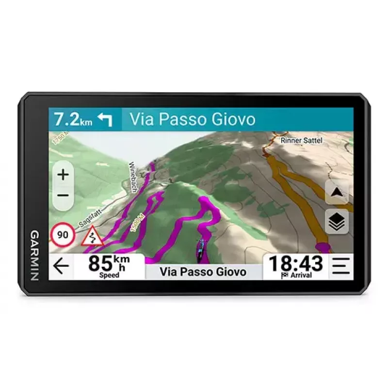Motorcycle GPS Navigator Garmin zumo XT3, 15.2 cm (6-inch) TFT Touchscreen, 64 GB, IPX7/IP6X, Bluetooth, Wi-Fi
