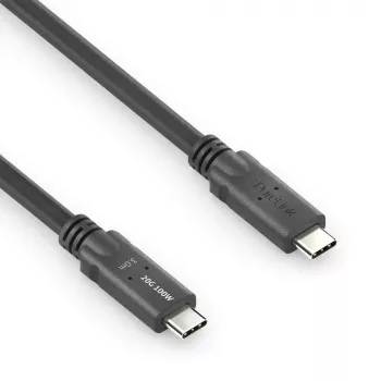 USB4 Gen 2x2 cable PureLink PI6600-030 USB‑C to USB‑C 3 m, 20 Gbit/s, magnetically shielded, black
