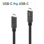 USB4 Gen 2x2 cable PureLink PI6600-030 USB‑C to USB‑C 3 m, 20 Gbit/s, magnetically shielded, black