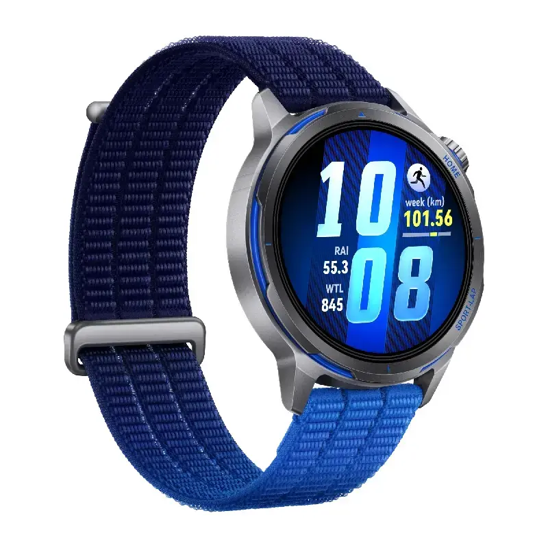 Smartwatch HUAWEI WATCH GT Runner 2 — 1.32 inch (3.35 cm) AMOLED 466×466, GPS, Titanium, Fluoroelastomer band, 40 m waterproof