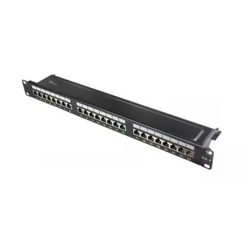 Alcasa GC-N0139 - Gigabit Ethernet - RJ45 - Cat6 - 22/26 - Black - Steel (GC-N0139)