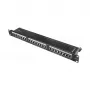 Alcasa GC-N0139 - Gigabit Ethernet - RJ45 - Cat6 - 22/26 - Black - Steel (GC-N0139)