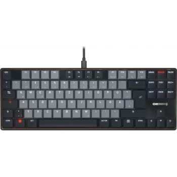 Mechanical keyboard Cherry KC 500 MX LP TKL — MX low-profile switches, tenkeyless, US layout, Ivory