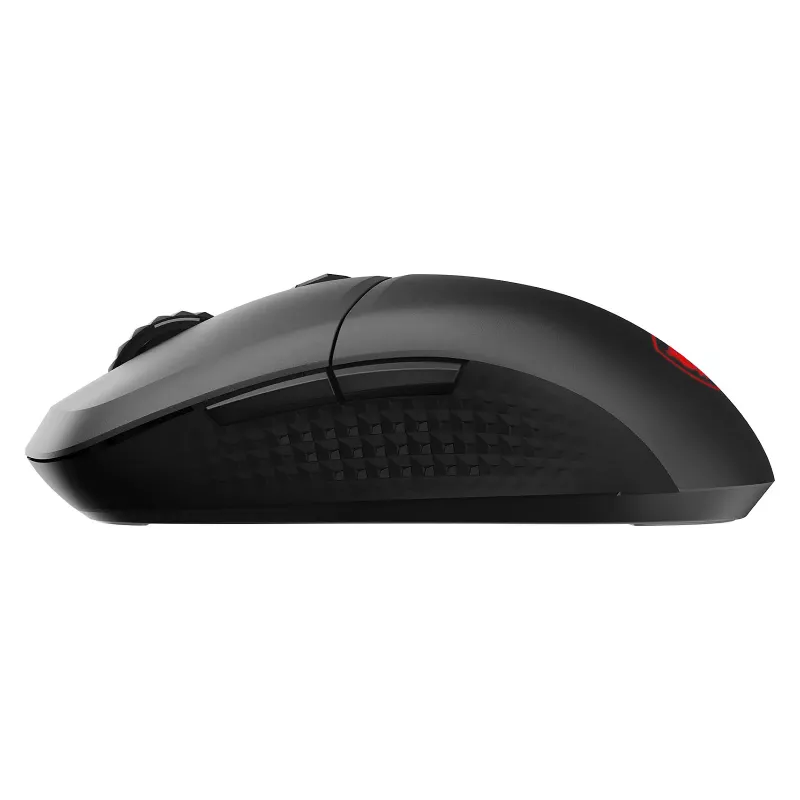 MSI VERSA 300 WIRELESS 8K Gaming Mouse, Ambidextrous, Optical, 2600 DPI, 6 Buttons, Black
