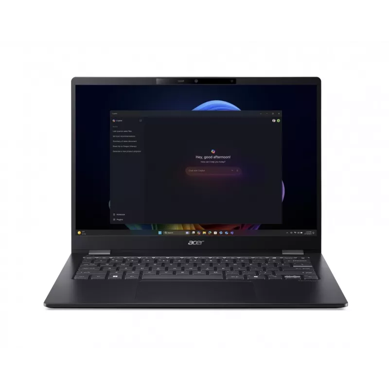 Laptop Acer TravelMate P6 14 AI TMP614-54T with Intel Ultra 5, 16GB RAM, 512GB SSD, Windows 11 Pro, 226V battery