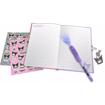 Diary with magic pen Kuromi by Kids Euroswan — children’s journal with erasable ink and themed cover