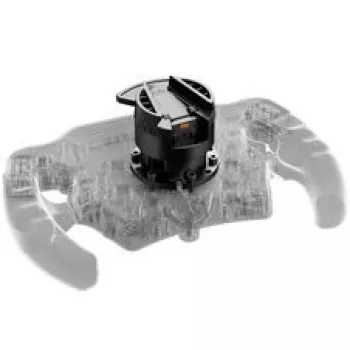 Asetek SimSports Universal QR Adapter USB-A with 70 mm and 50.8 mm Hole Spacing — Black