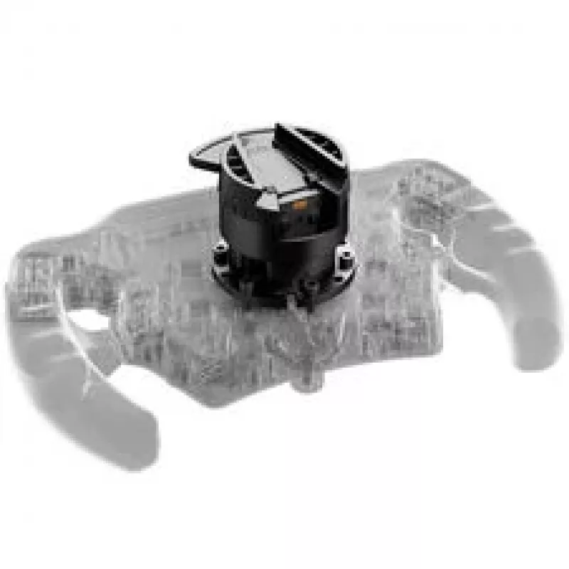 Asetek SimSports Universal QR Adapter USB-A with 70 mm and 50.8 mm Hole Spacing — Black