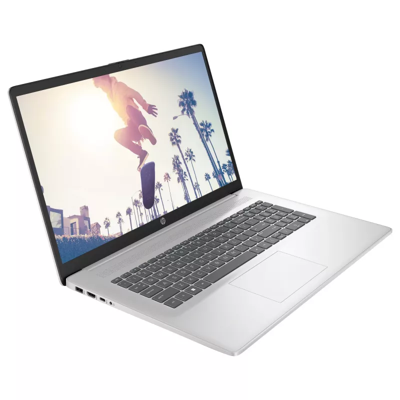 HP 17-cn4160ng Core5 120U/16GB/512SSD/FreeDOS/silver USB C 3.1 - Keyboard layout might be German